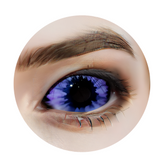 22mm Sweety Violet Sclera Contacts - Elf Purple