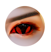 22mm Sweety Sclera Contacts Kakashi / Obito Mangekyou Sharingan