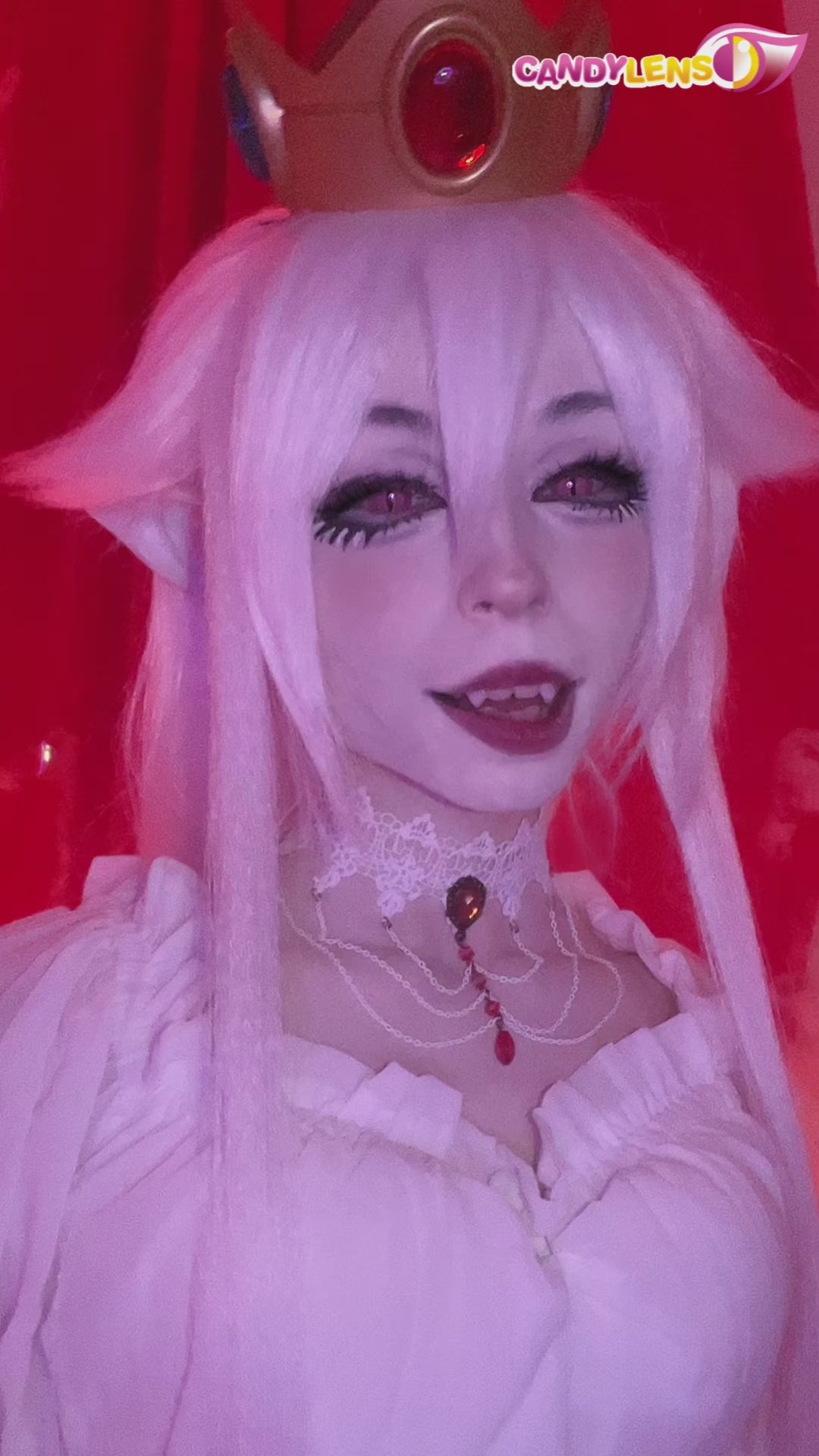 Sweety Crazy Pink Demon Eye / Cat Eye (New)