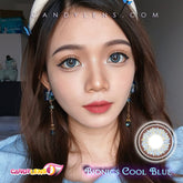 Hueray Cool Blue Silicone Hydrogel (monthly)