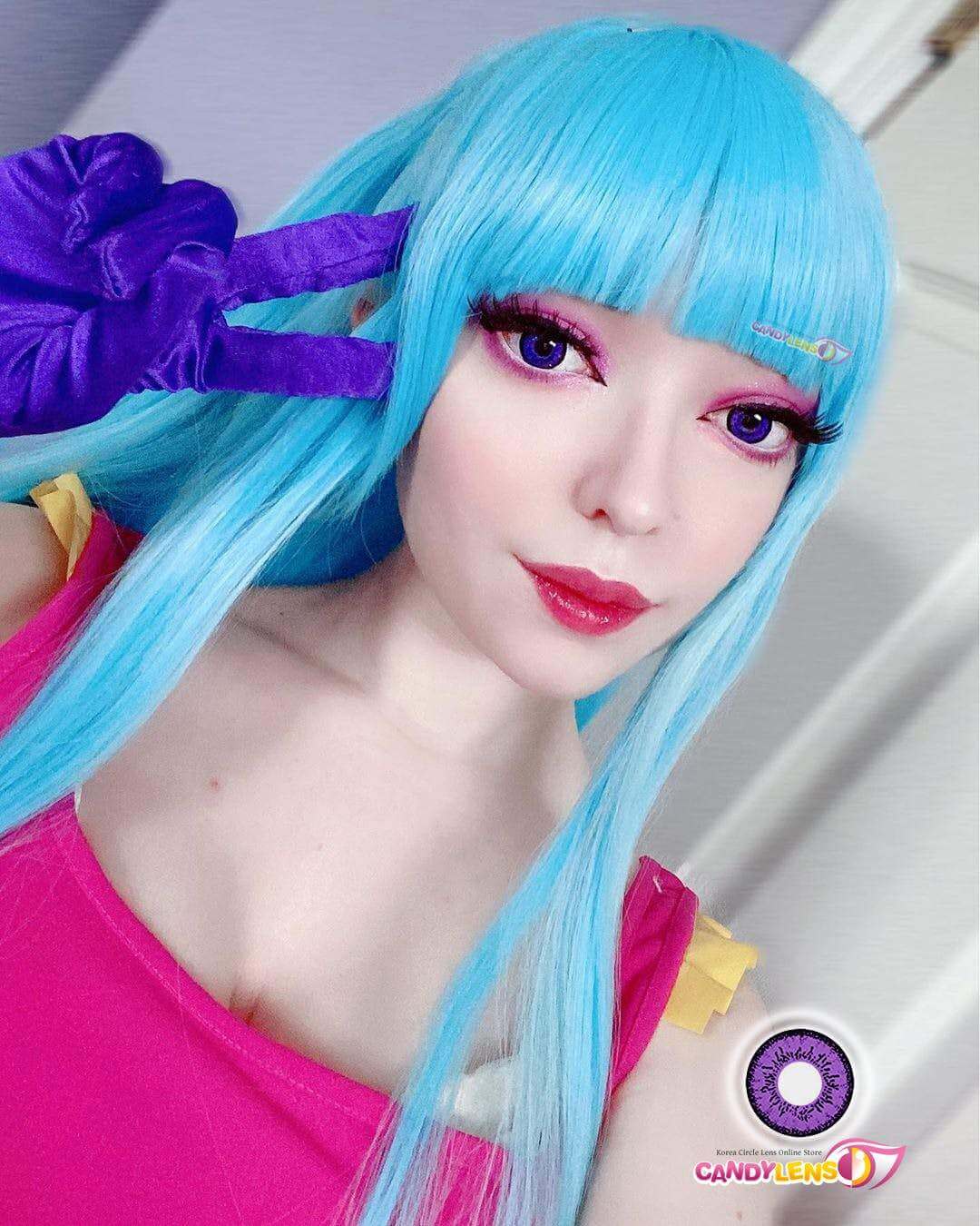 EOS Dolly Eye Violet Circle Lens