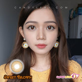 Hueray Sweet Brown Silicone Hydrogel (monthly)