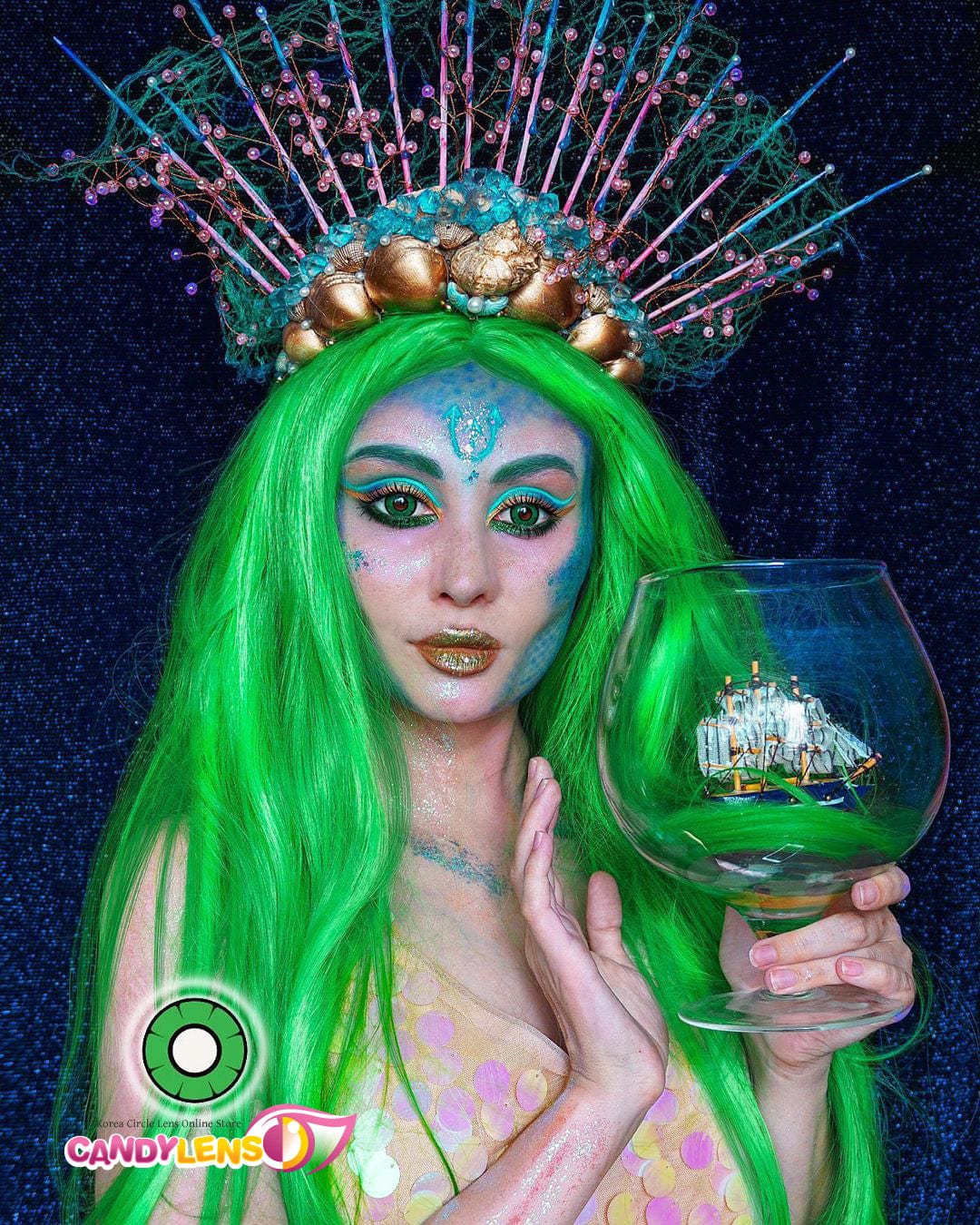 Twilight Vassen Twilight Green Contact Lenses