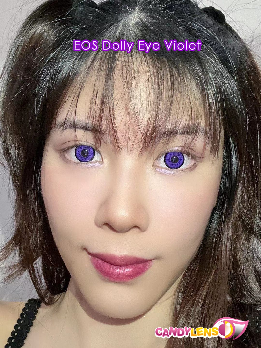 Violet One Tone Eye Accessories (Pair)