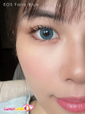 عدسات بلون عيون الجنية الزرقاء من EOS 