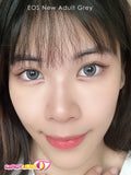 EOS New Adult Gray Circle Lens