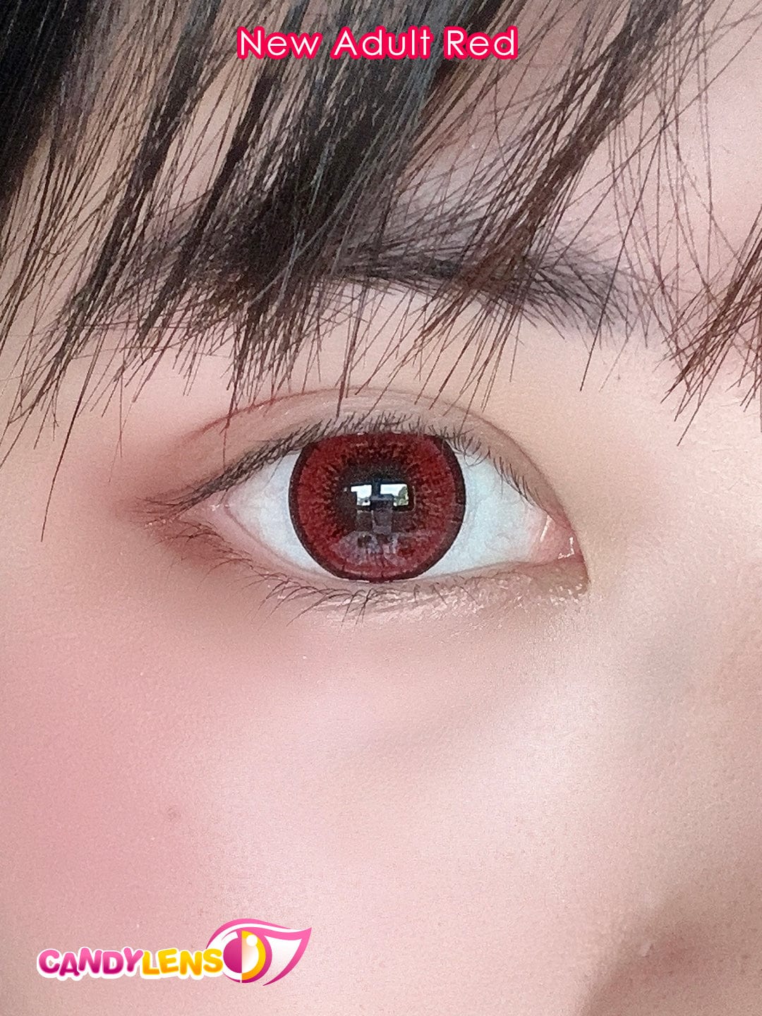 EOS New Adult Red Circle Lens