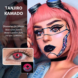 Demon Slayer Anime Cosplay Contacts (0.00 only)