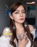 EOS Adora Green or Pink Colored Contacts