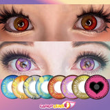 Anime Gradient Contacts for Cosplay (0.00 only)