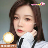 Royal Candy (monthly) Bebe Brown Color Contact Lens