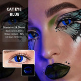 Catwoman Cat Eye Contact Lens For Halloween (0.00 only)