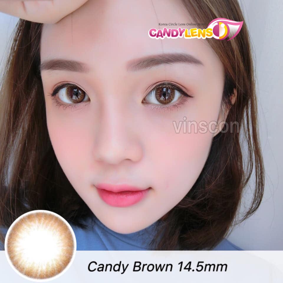Royal Candy (monthly) Candy Brown Color Contact Lens