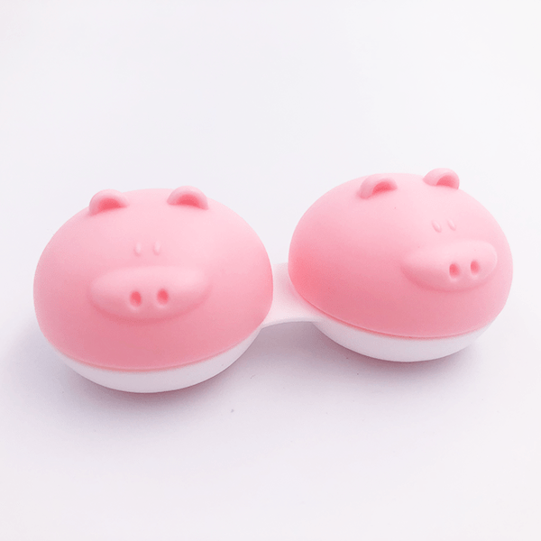 Bonasse Cute Pig Contact Lens Case