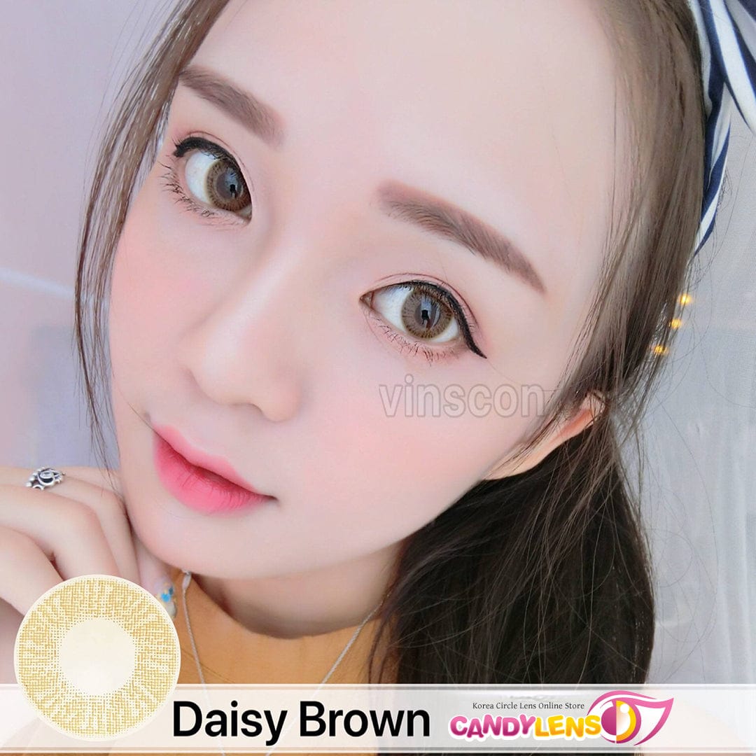 Royal Candy (monthly) Daisy Brown Color Contact Lens