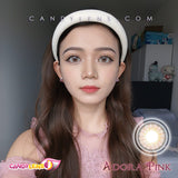 EOS Adora Green or Pink Colored Contacts