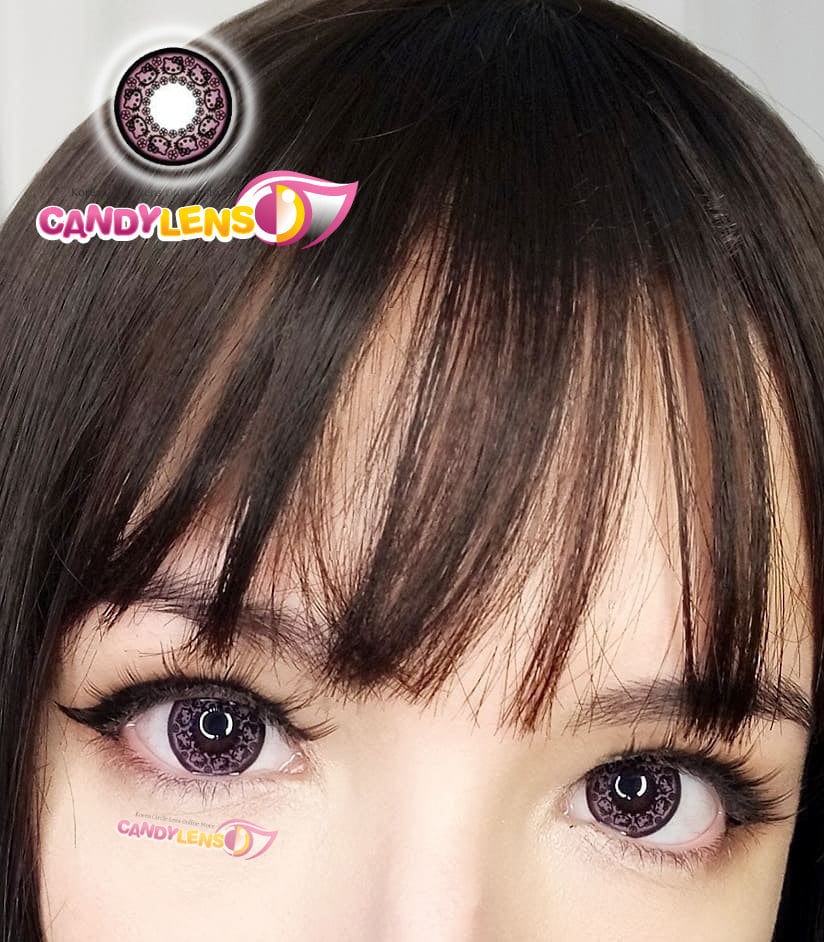 Villea Blush Pink Contacts, Halloween Lens