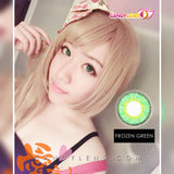 Frozen Green Cosplay Contacts