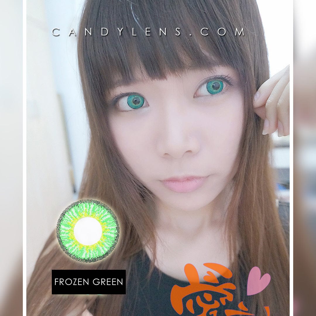 Frozen Green Cosplay Contacts
