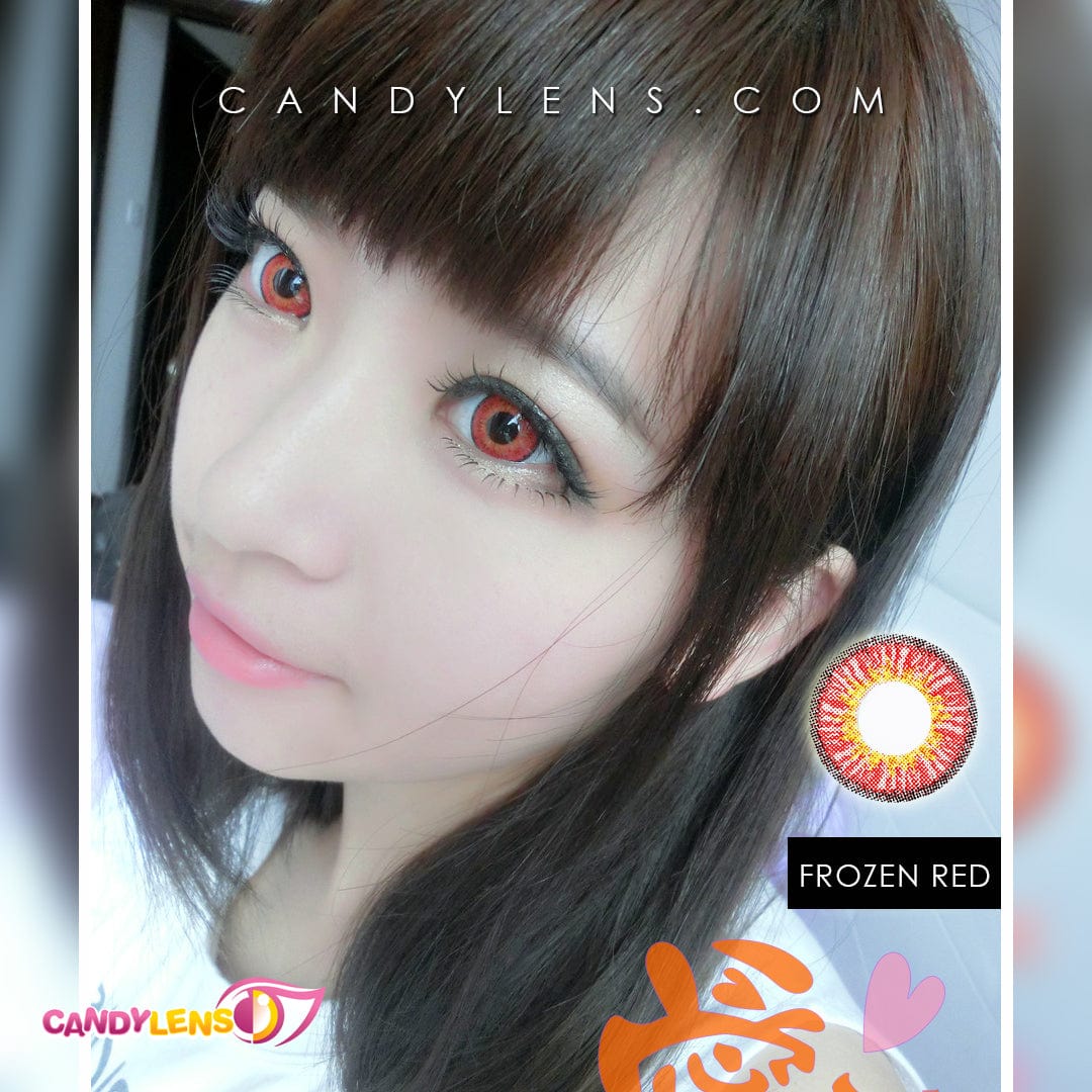 Frozen Red Cosplay Contacts