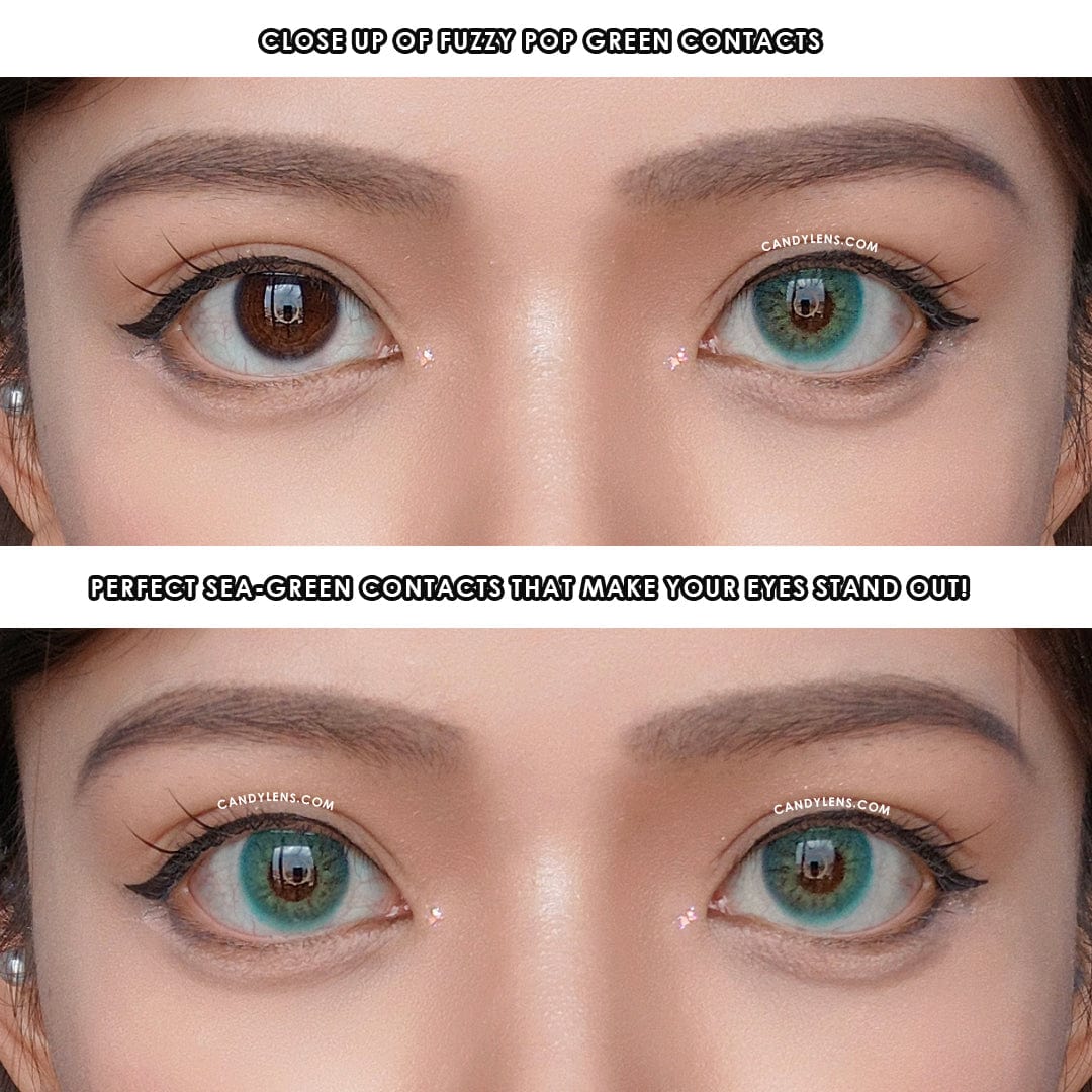 EOS Dolly Eye Green  Green contacts lenses, Green contacts, Color lenses