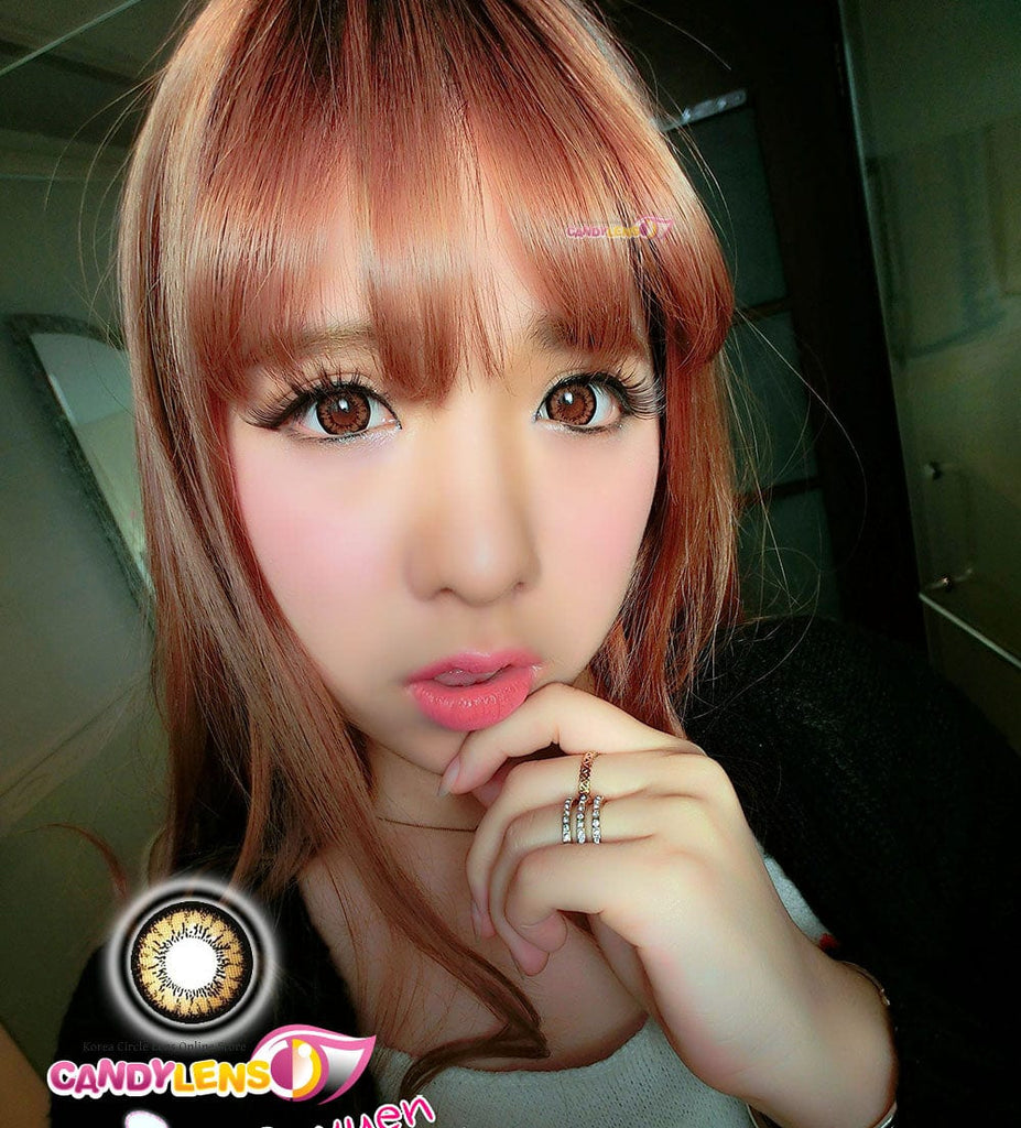 Geo Angel Brown Color Contact Lens – Candylens