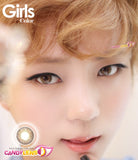 Geo Tri Color Brown Contacts