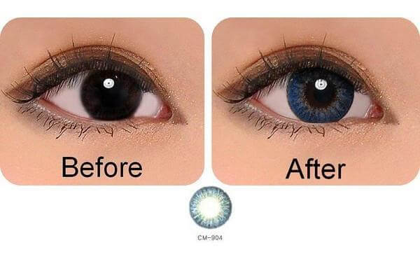 Geo Medical Geo Tri Color Blue Contacts