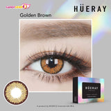 Hueray Golden Brown Silicone Hydrogel (monthly)