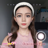Hueray Gorgeous Pink Silicone Hydrogel (monthly)