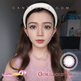 Hueray Gorgeous Pink Silicone Hydrogel (monthly)
