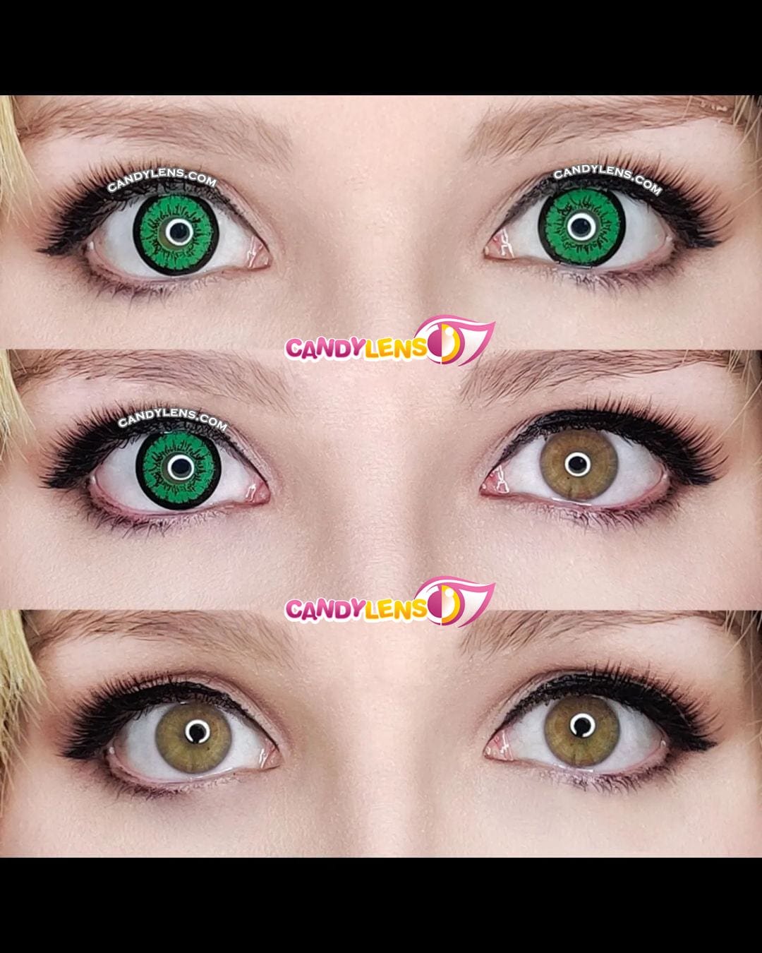 Sweety Pink Love (1 lens/pack)  Colored contacts, Cool contacts, Cosmetic  contact lenses