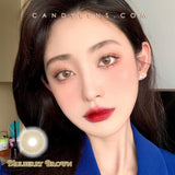 Mulberry Brown Colored Contacts