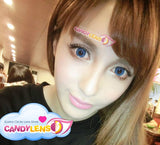 EOS New Adult Blue Circle Lens