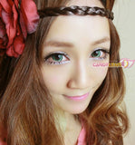EOS New Adult Green Circle Lens