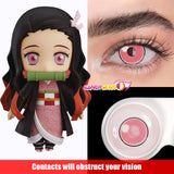 Demon Slayer Anime Cosplay Contacts (0.00 only)