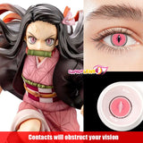 Demon Slayer Anime Cosplay Contacts (0.00 only)