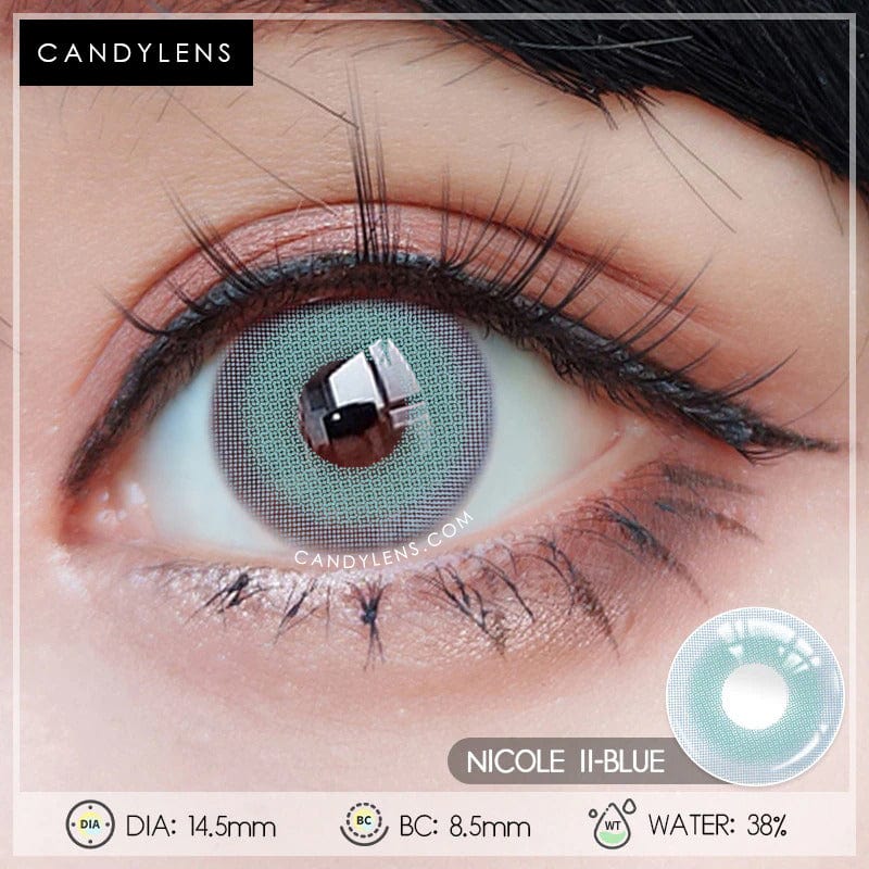 Pixie Blue / Green Cosplay Contacts (a.k.a Nicole II Blue / Green) - Pixie  Blue / 0.00