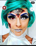 Mismatched Colored Contact Lenses (randomly picked)