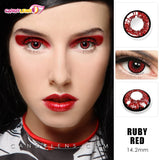 Queen Ruby Red Cosplay Contacts