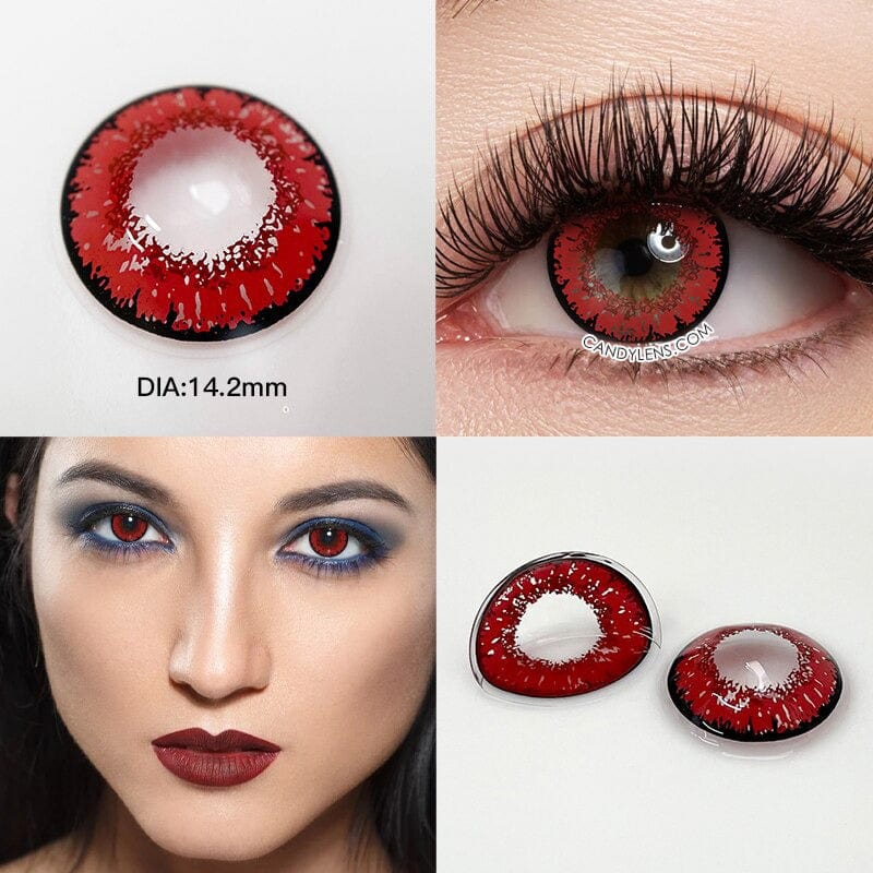 Queen Ruby Red Cosplay Contacts