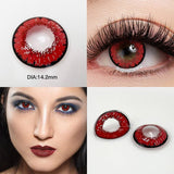 Queen Ruby Red Cosplay Contacts