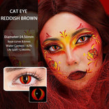 Catwoman Cat Eye Contact Lens For Halloween (0.00 only)