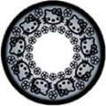 Royal Candy Hello Kitty Gray Color Contact Lens