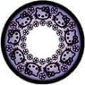 Royal Candy Hello Kitty Violet Color Contact Lens