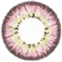 Royal Candy Puffy 3 tone Pink Color Contact Lens