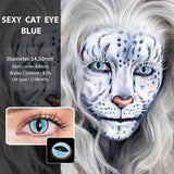 Catwoman Cat Eye Contact Lens For Halloween (0.00 only)
