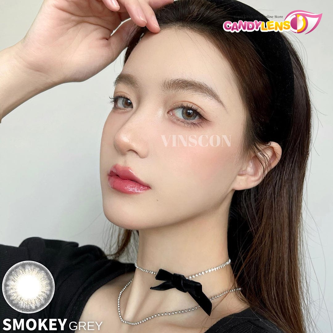 Smokey Grey Color Contact Lens – Candylens