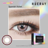 Hueray Spanish Violet Silicone Hydrogel (monthly)