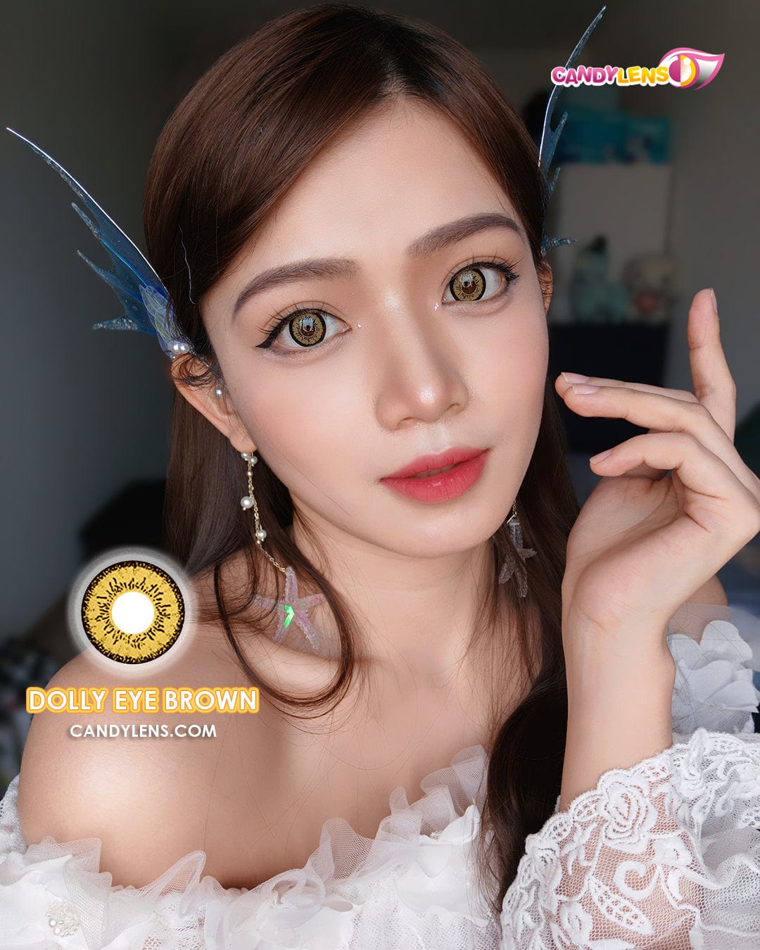 Dolly Eye Brown Circle Lens